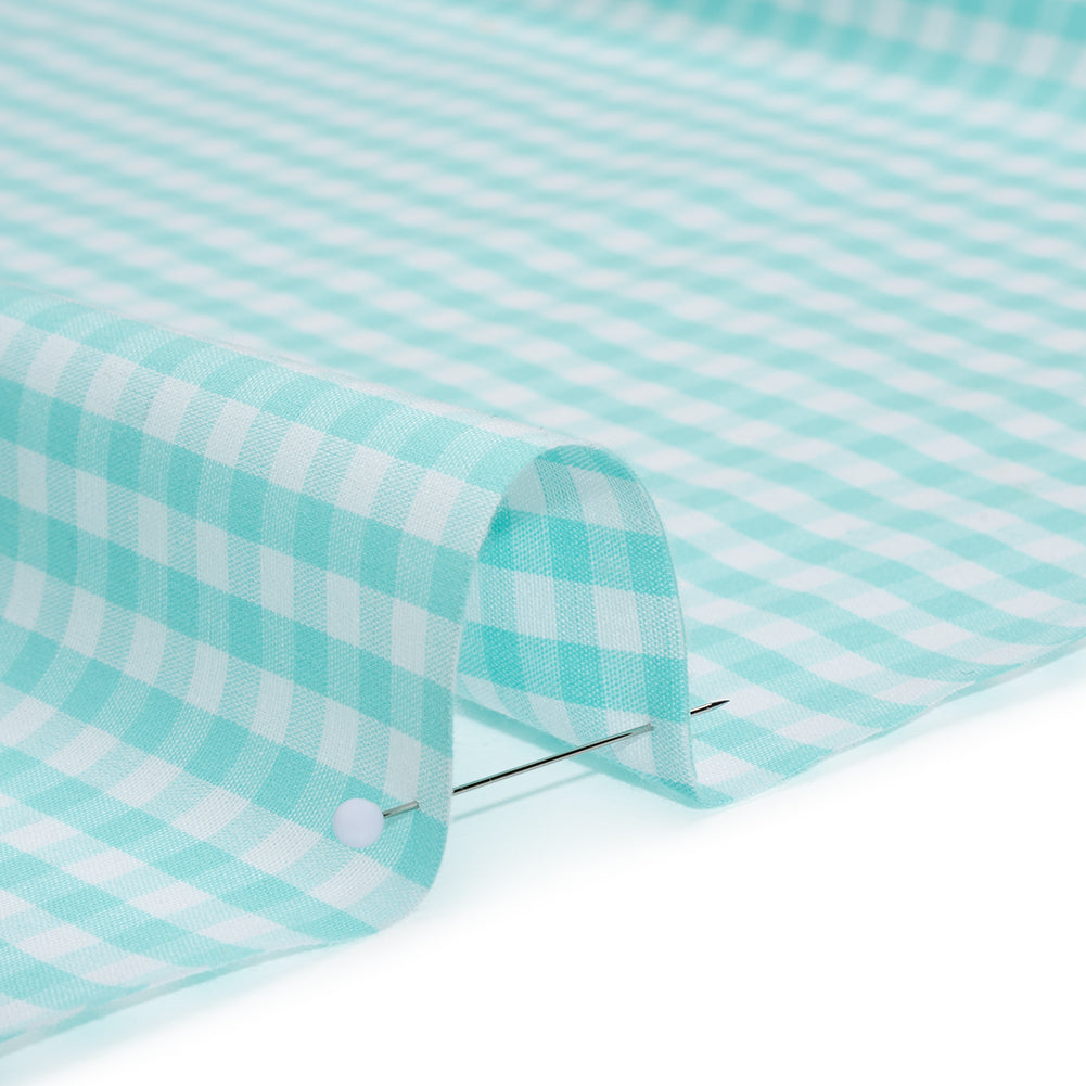 Cotton Gingham 0.25" - Ice Green - Londrina Collection