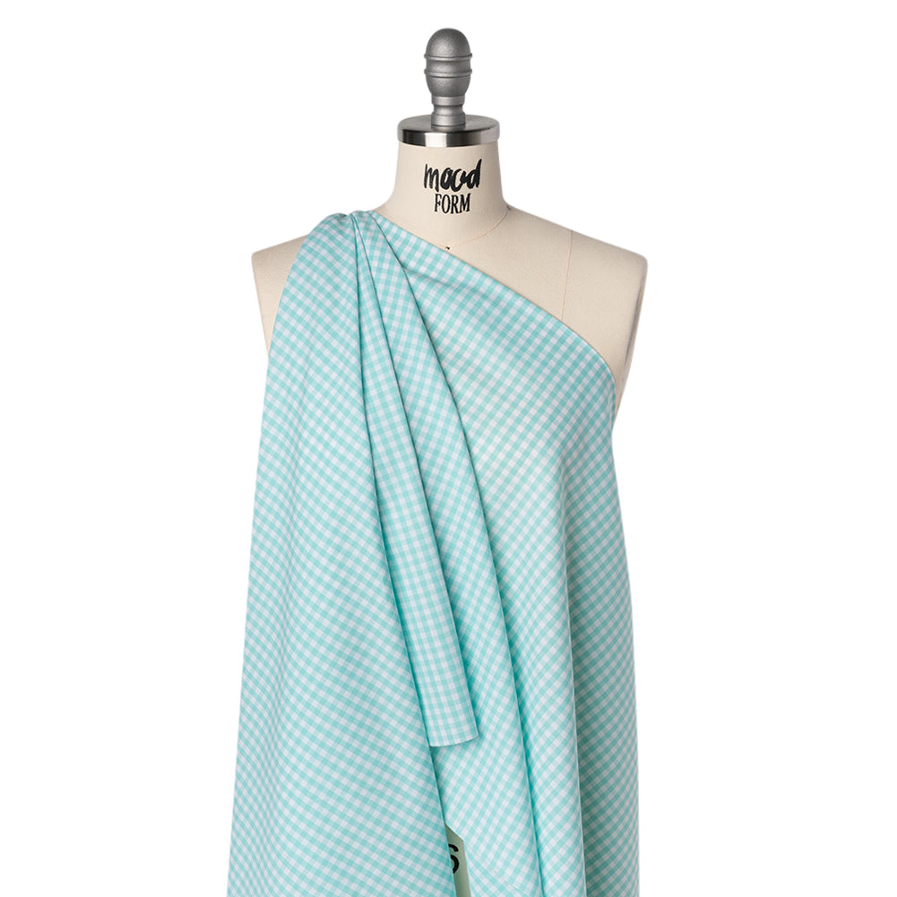 Cotton Gingham 0.25" - Ice Green - Londrina Collection