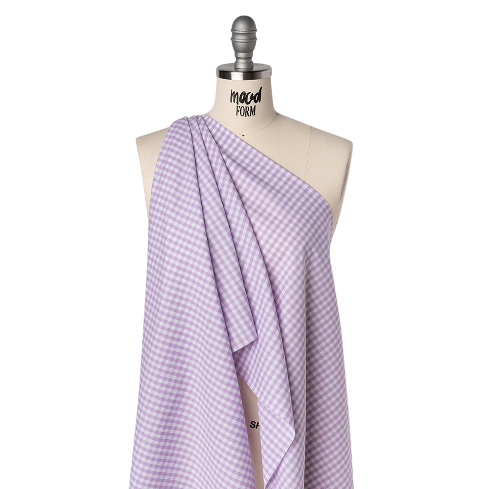 Cotton Gingham 0.25" - Lavender - Londrina Collection