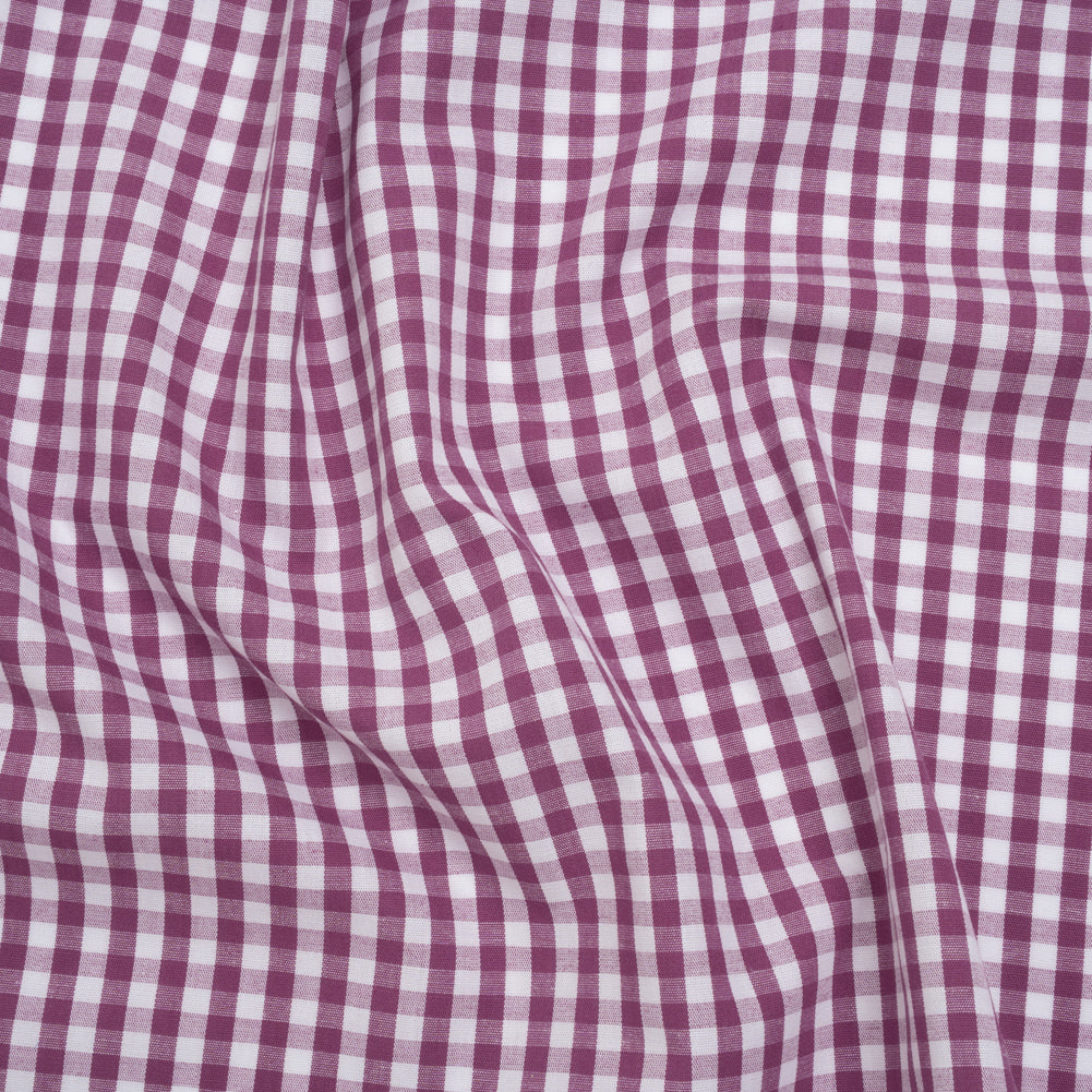 Cotton Gingham 0.25" - Magenta - Londrina Collection