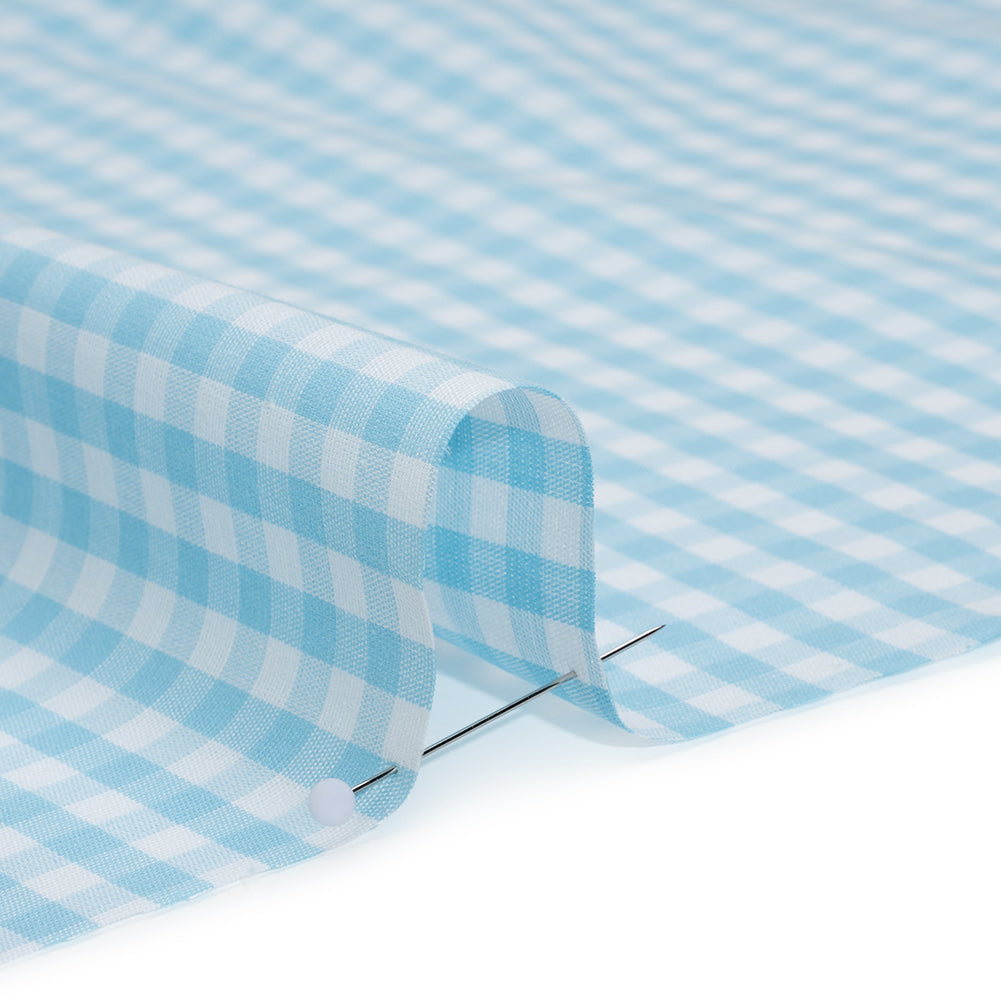Cotton Gingham 0.25" - Aqua - Londrina Collection
