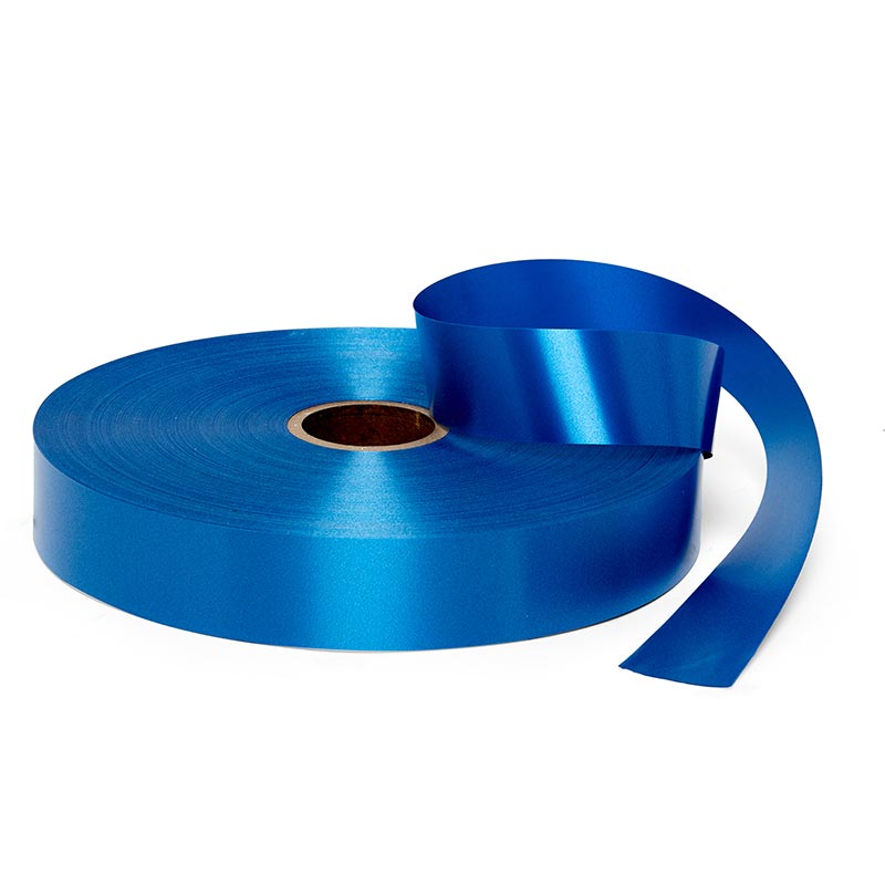 Satin Finish Poly Ribbon 3/4 '' X 250 yd Royal Color