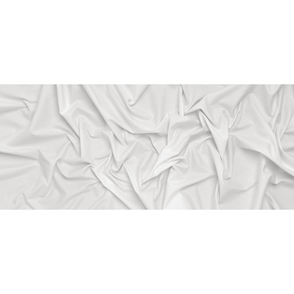 Cotton Oxford Shirting - Soft White - Deadstock