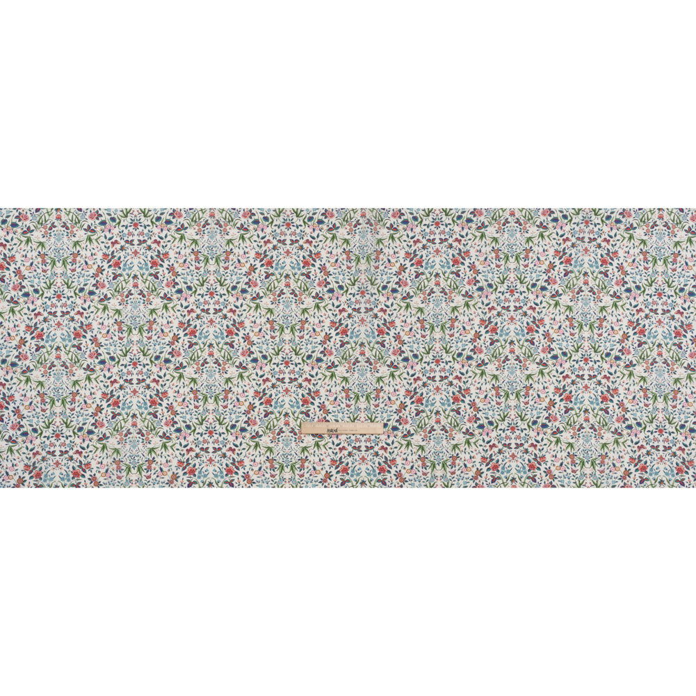 Liberty Fabrics Tana Lawn® - Tapestry Multi Bright - Pink, Green and Blue Floral and Butterflies