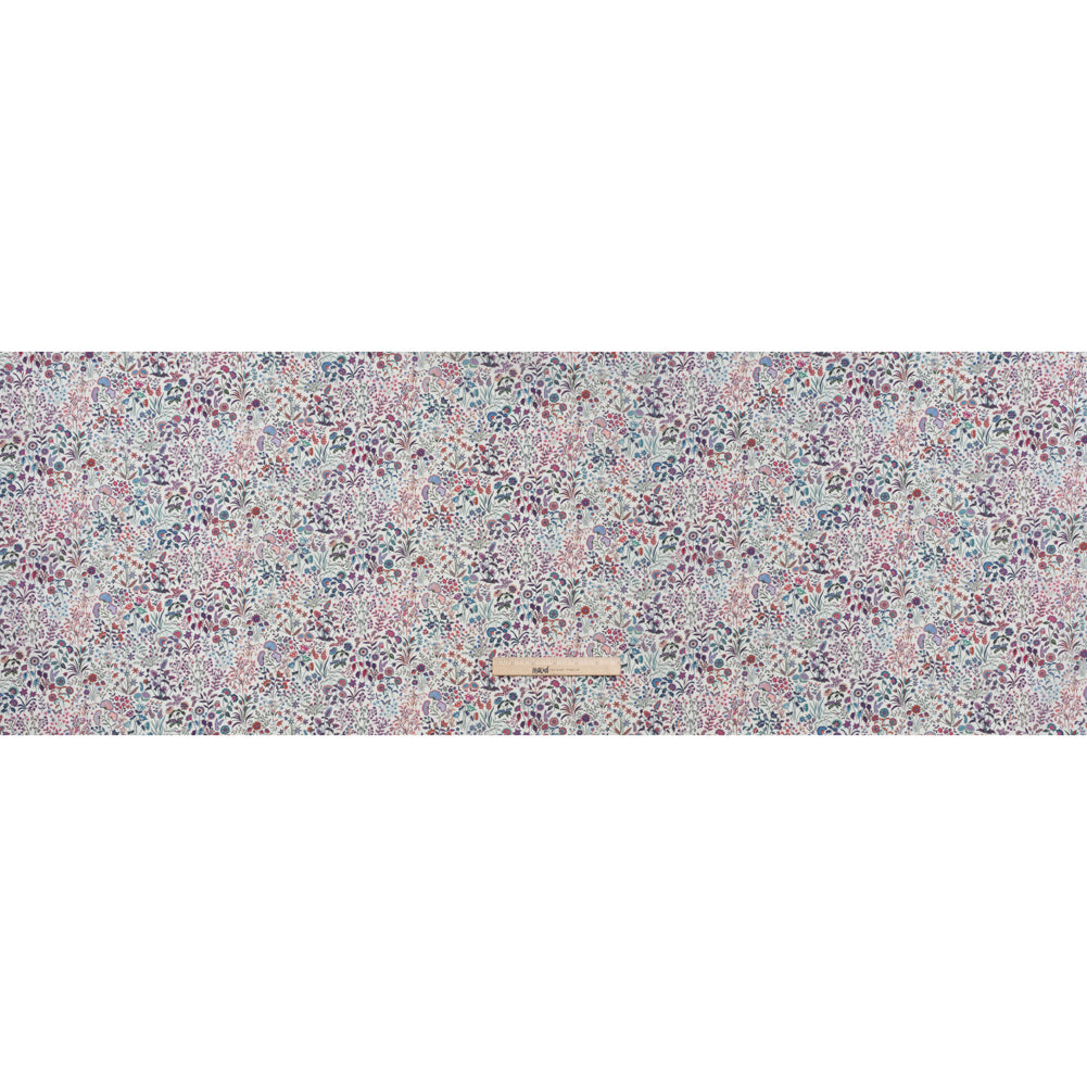 Liberty Fabrics Tana Lawn® - Shepherdly Song Purple - Purple, Blue and Pink Wildflowers
