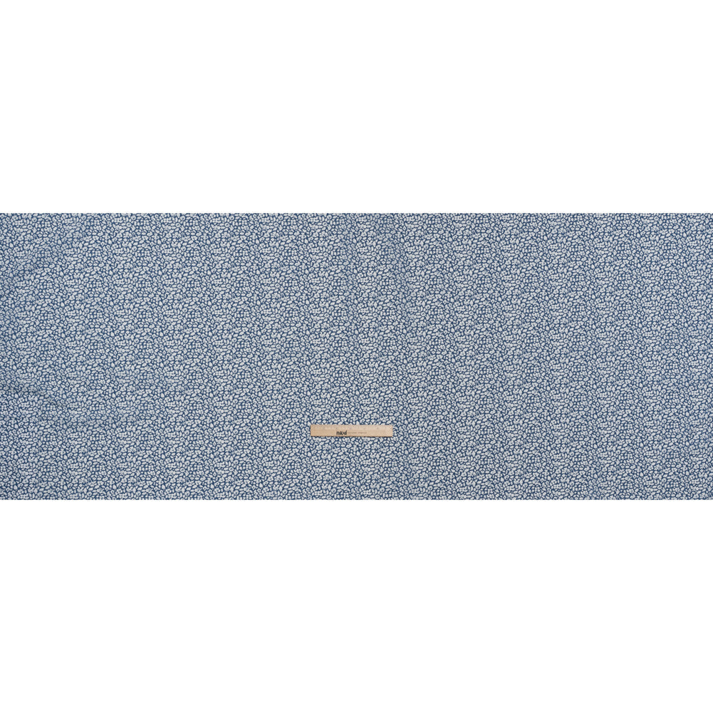 Liberty Fabrics Tana Lawn® - Feather Meadow Blue - Classic Blue and White Flowers and Leaves