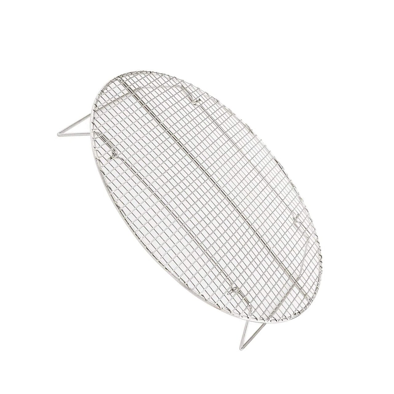 Nickel Plated Round Steamer Rack 17.75 Inch Diameter