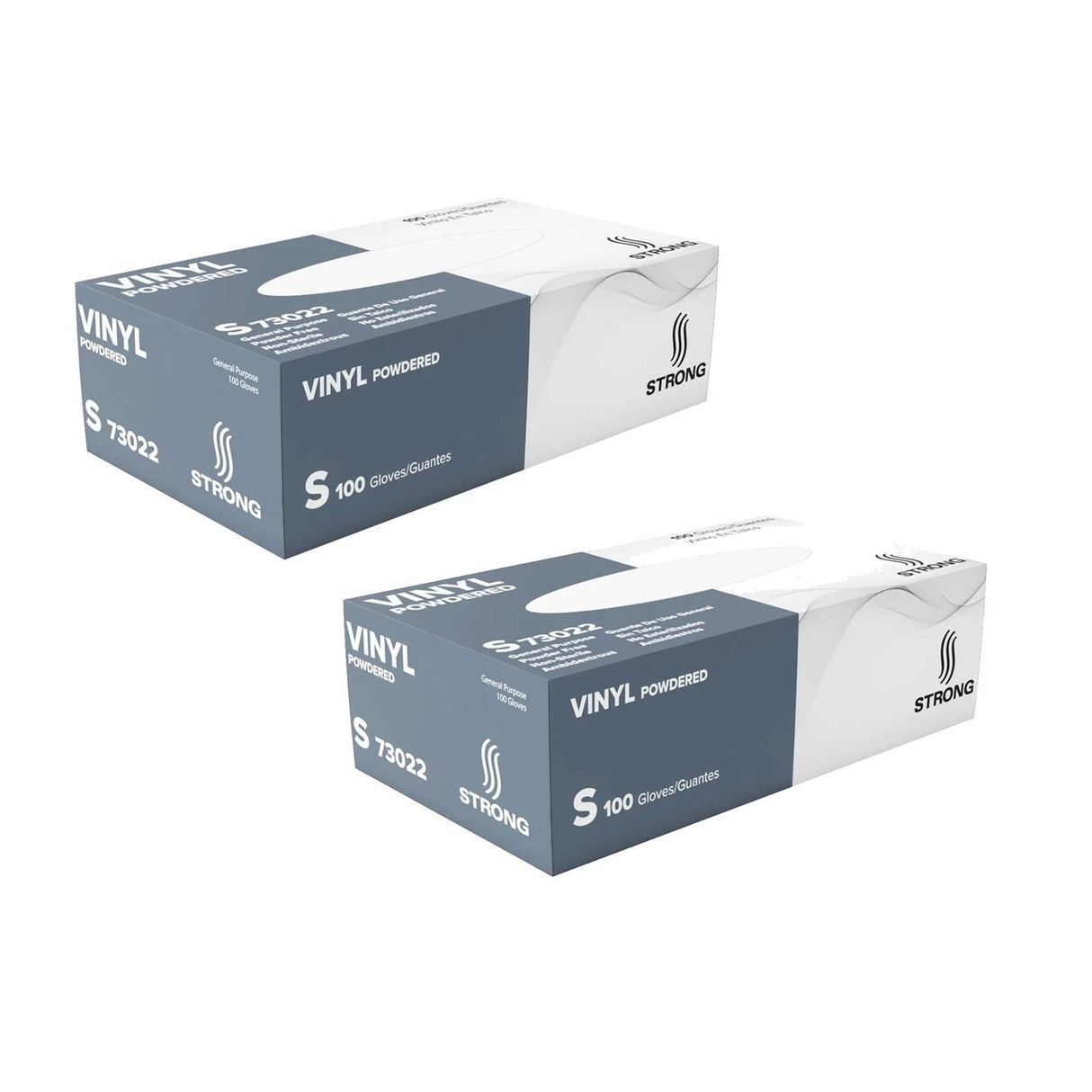 General Purpose Vinyl Gloves Powdered Clear Extra-Large