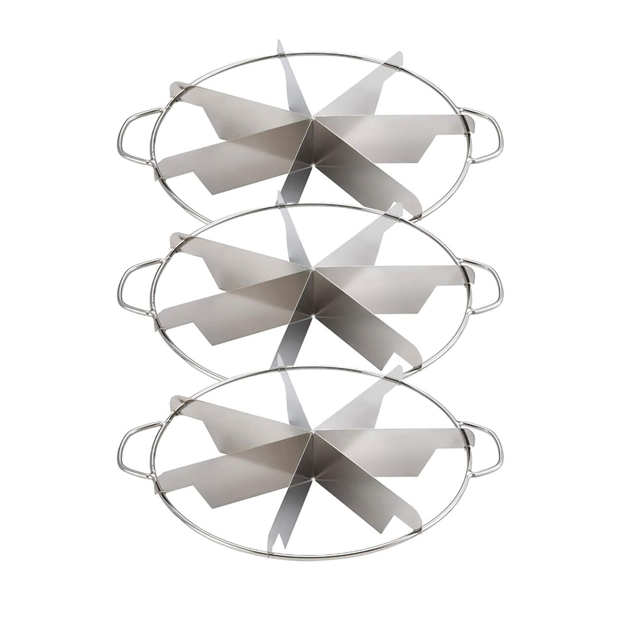 7 Cut Pie Cutter Round Stainless Steel Baking Tool