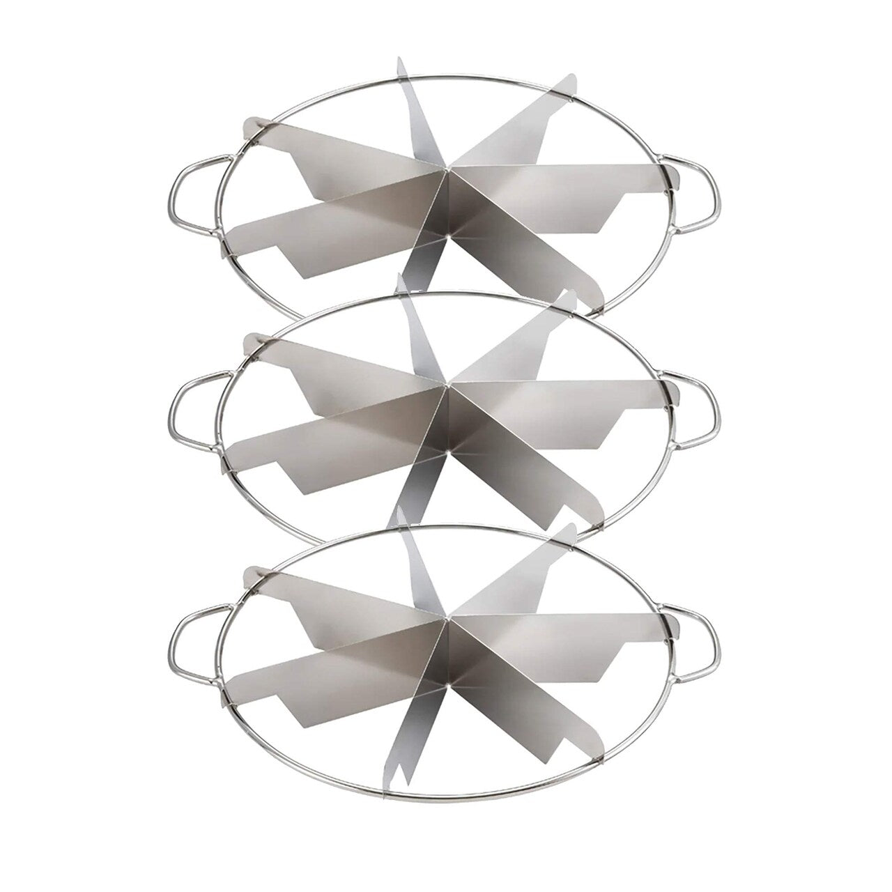 7 Cut Pie Cutter Round Stainless Steel Baking Tool