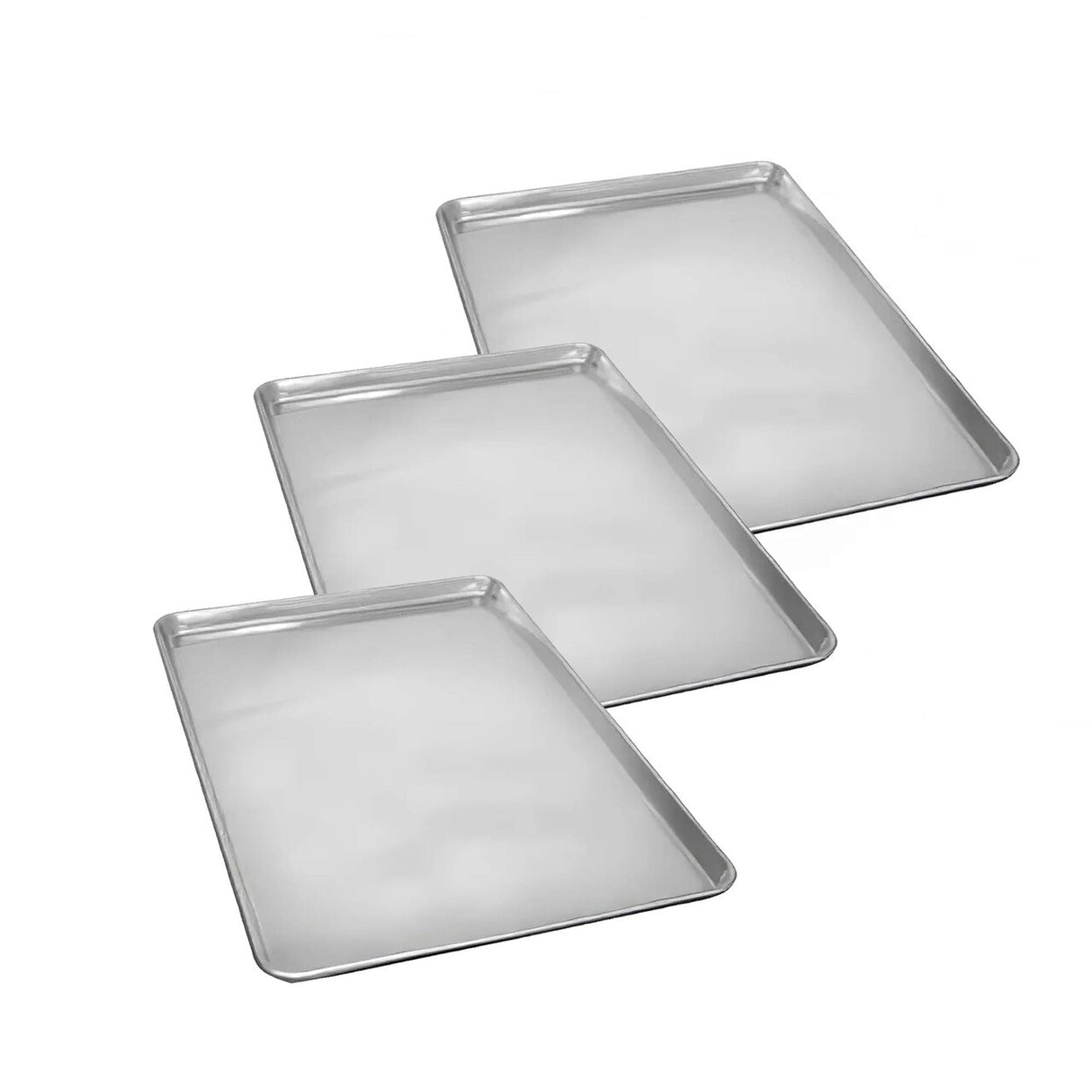 Full Size Sheet Pa 18" x 26" 19 Gauge Aluminum Non-Perforated Bakeware