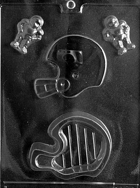 Football Helmet Pour Box Chocolate Mold - LPS076