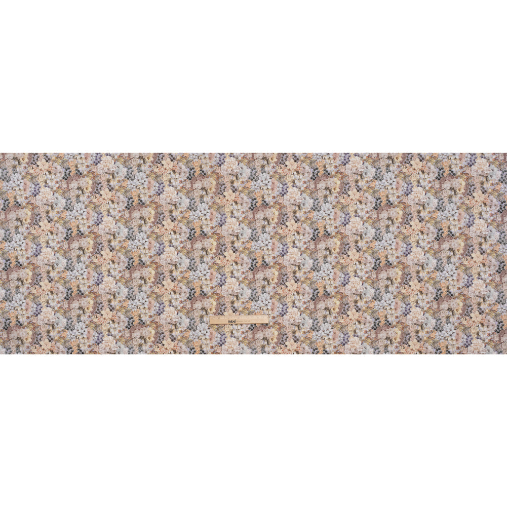 Liberty Fabrics Tana Lawn® - Painted Travels Multi Neutral - Beige, Gray and Muted Green Lush Florals