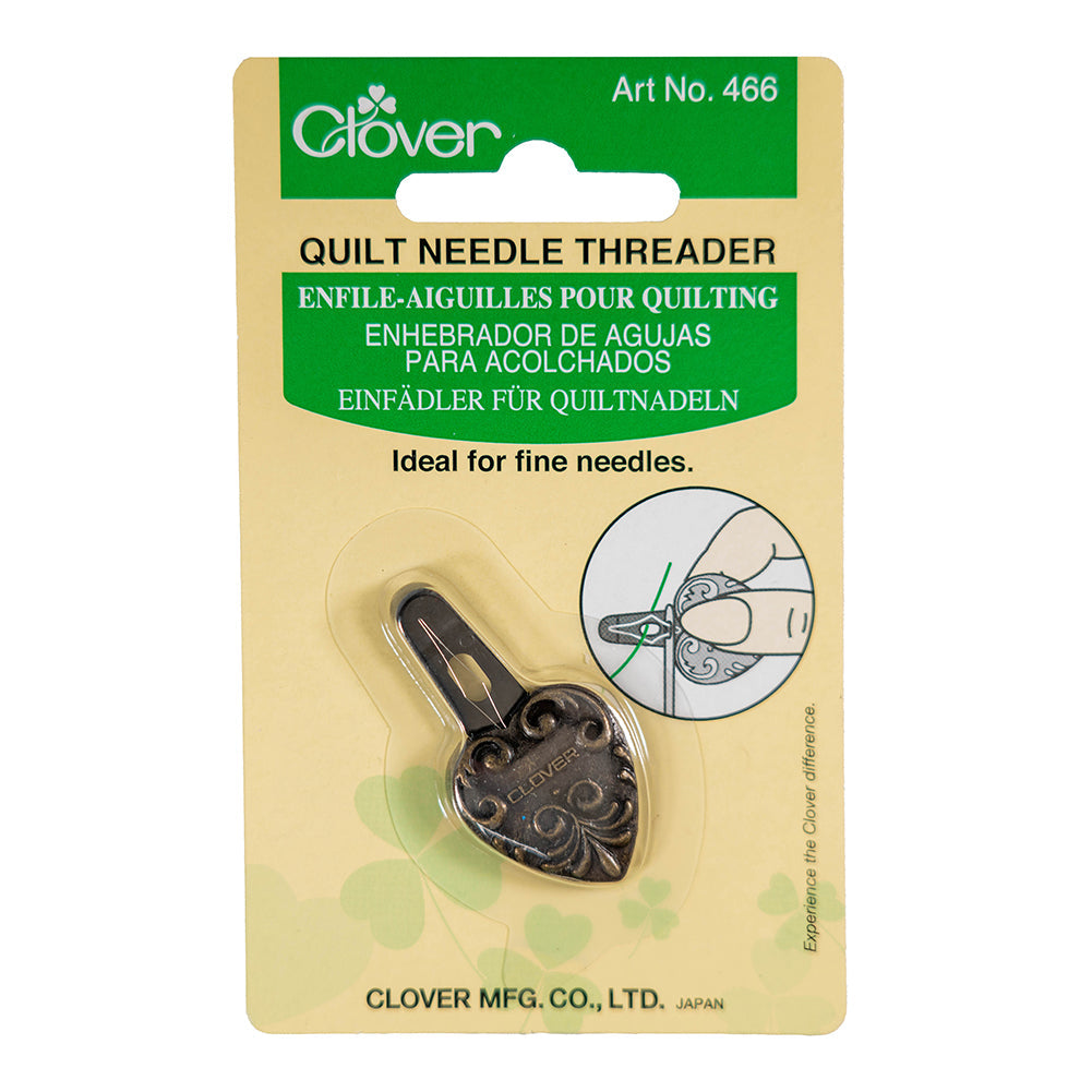 Clover Quilt Needle Threader for Fine Needles