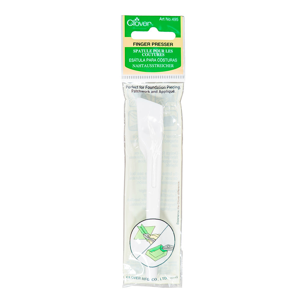 Clover Finger Presser for Quilting and Applique