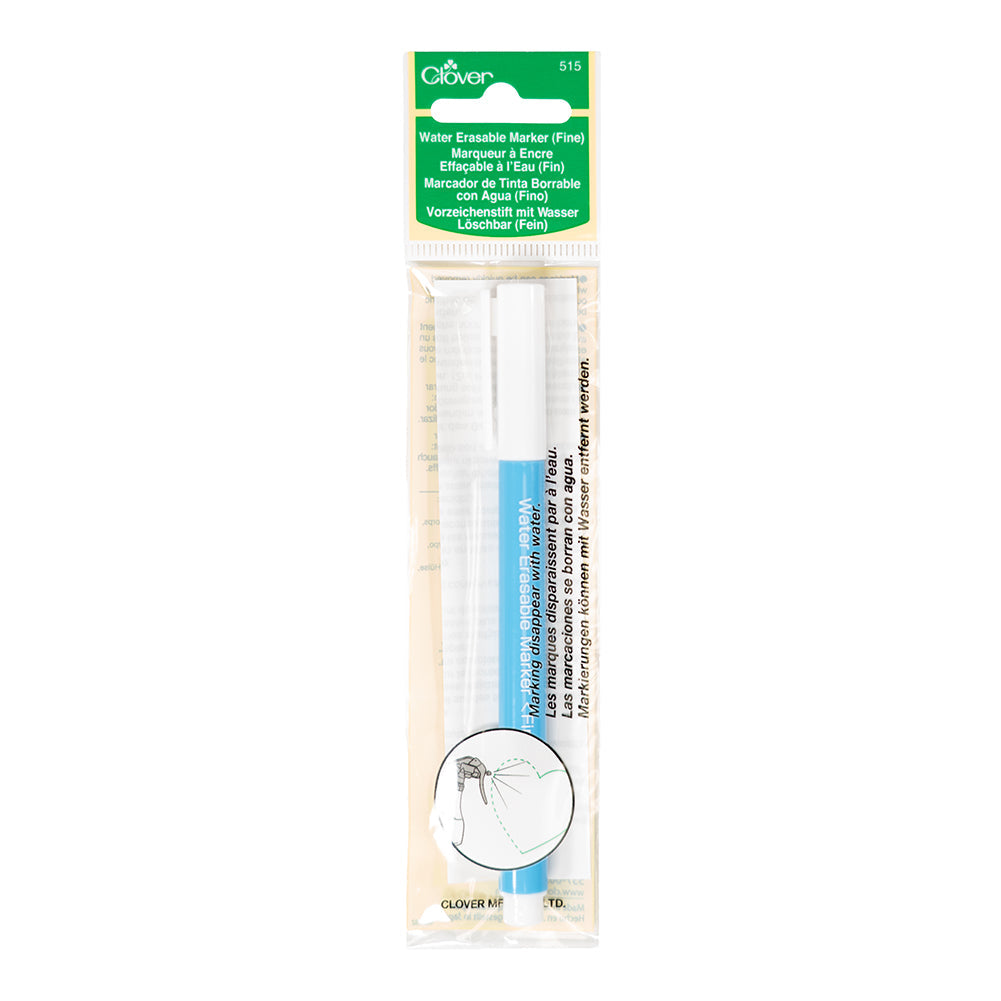 Clover Water Soluble Erasable Marker - Fine
