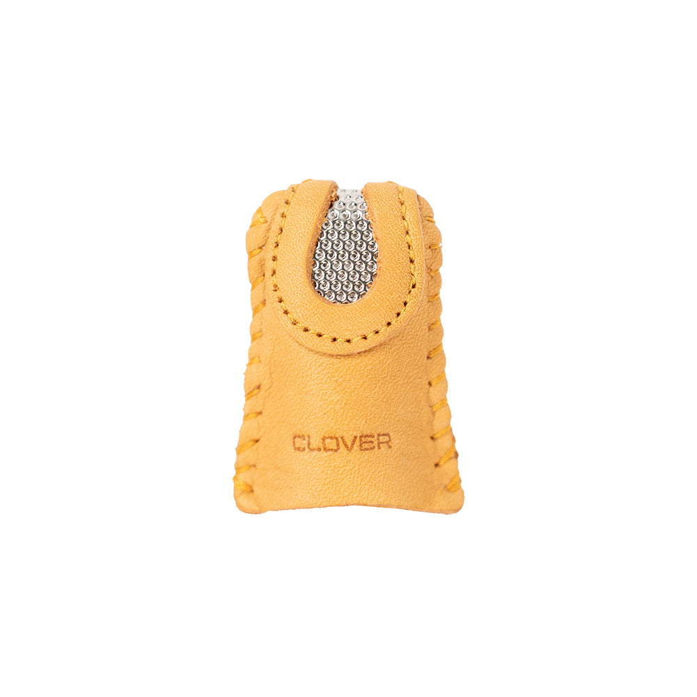 Clover Double Sided Leather Thimble