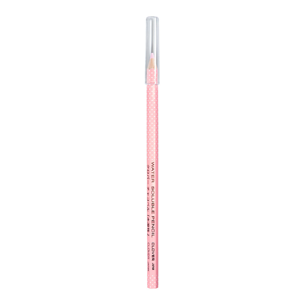 Clover Water Soluble Fabric Pencil - Pink