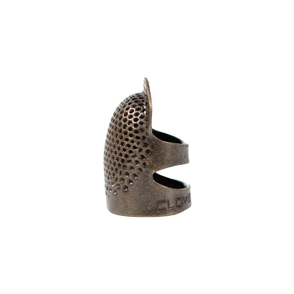 Clover Open Sided Metal Thimble - Small
