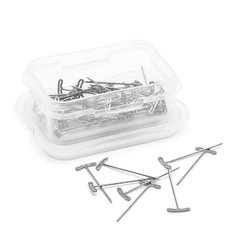 Dritz T-Pins - 1" Nickel - 75 ct