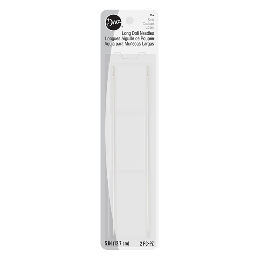 Dritz Long Doll Hand Needles - 5" - 2 ct