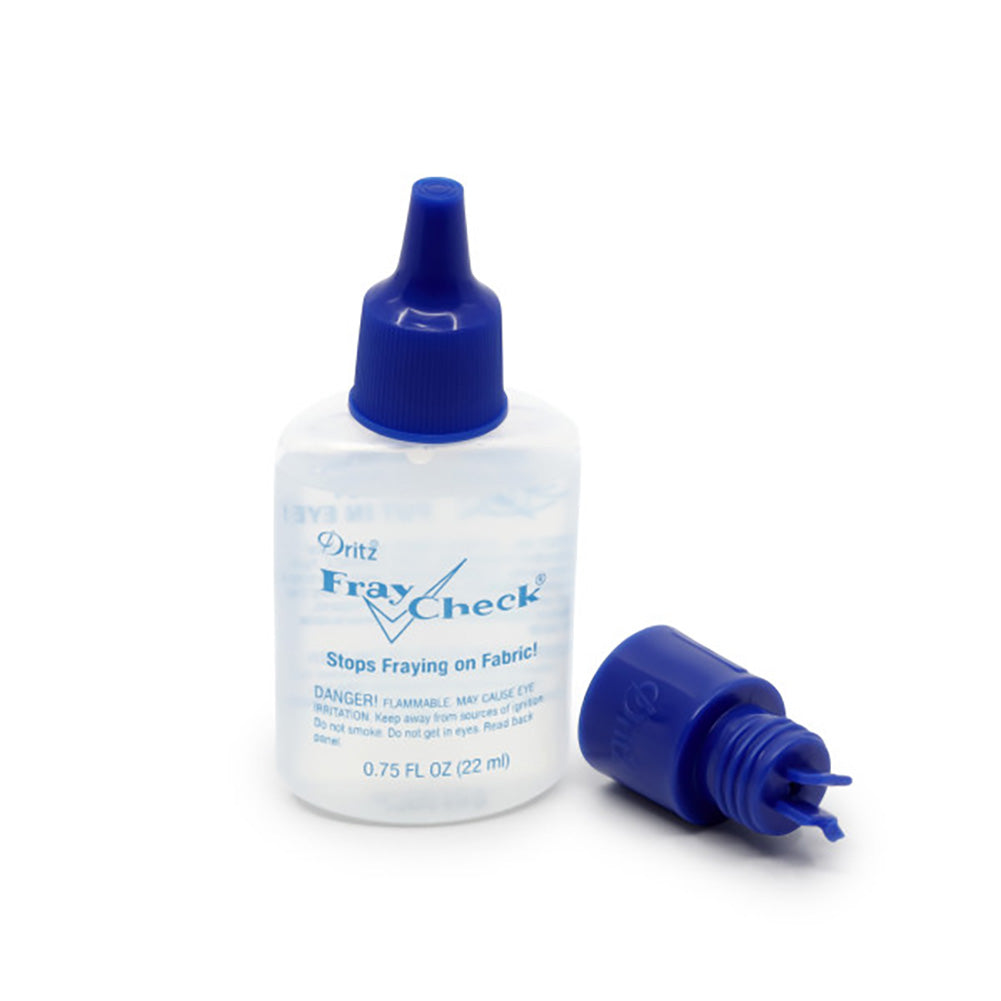 Dritz Fray Check® Liquid Seam Sealant with Fabric Guide Applicator - 0.75 FL OZ