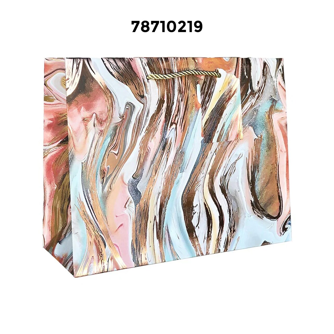 Patterned Gift Bags 10" X 5" X 12 1/2" Sturdy Recycled Paper Bags