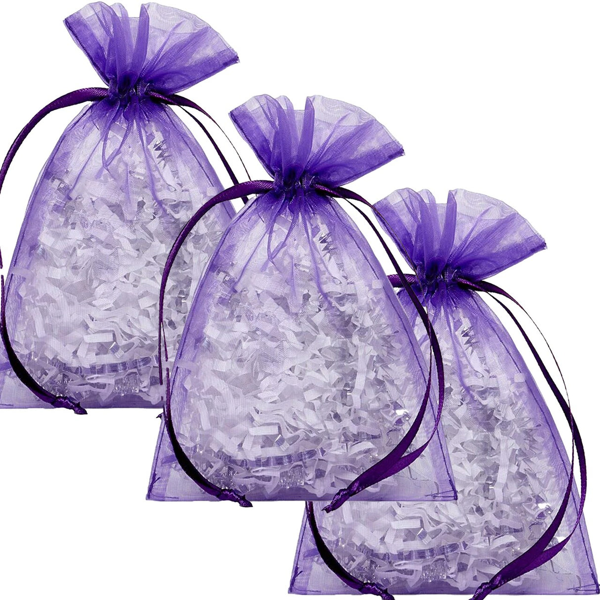 Elegant 5” x 8” Organza Bags Perfect for Gifts