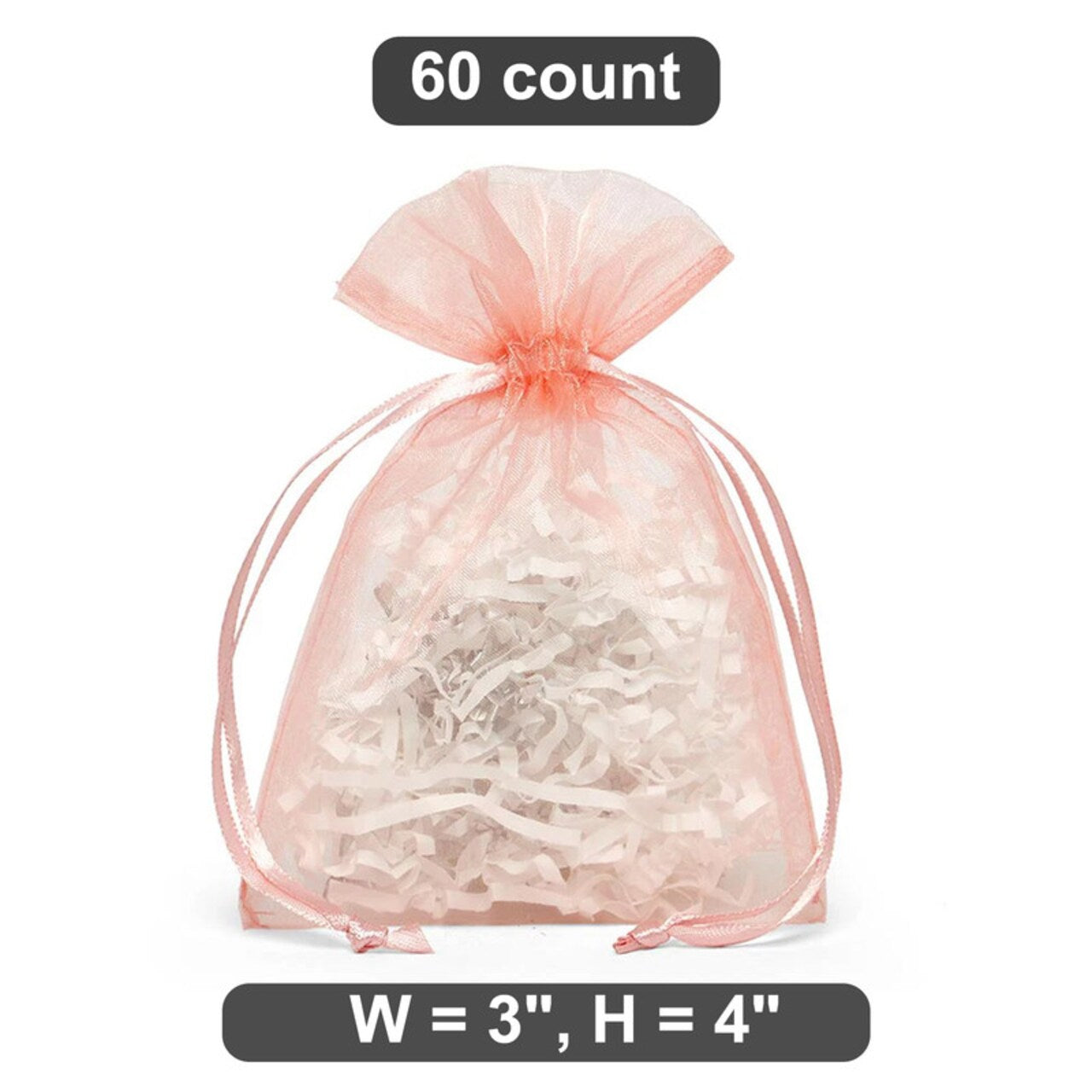 3" x 4" Organza Bag Great for Small Gifts