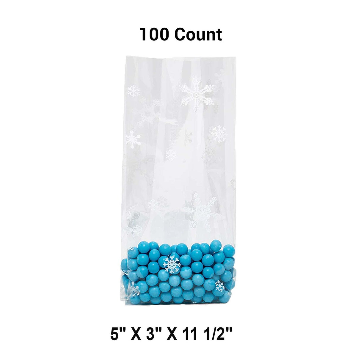 Holiday Cello Gift Bags 5” x 3” x 11.5”