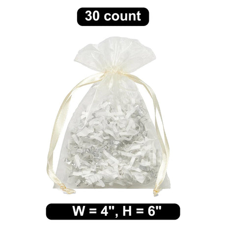 4" x 6" Organza Bag Elegant Packaging for Small Items