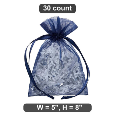 5” x 8” Organza Bags Great for Wedding or Party Favors
