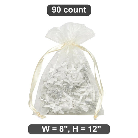 8" x 12" Organza Bag Perfect for Seasonal Gifts