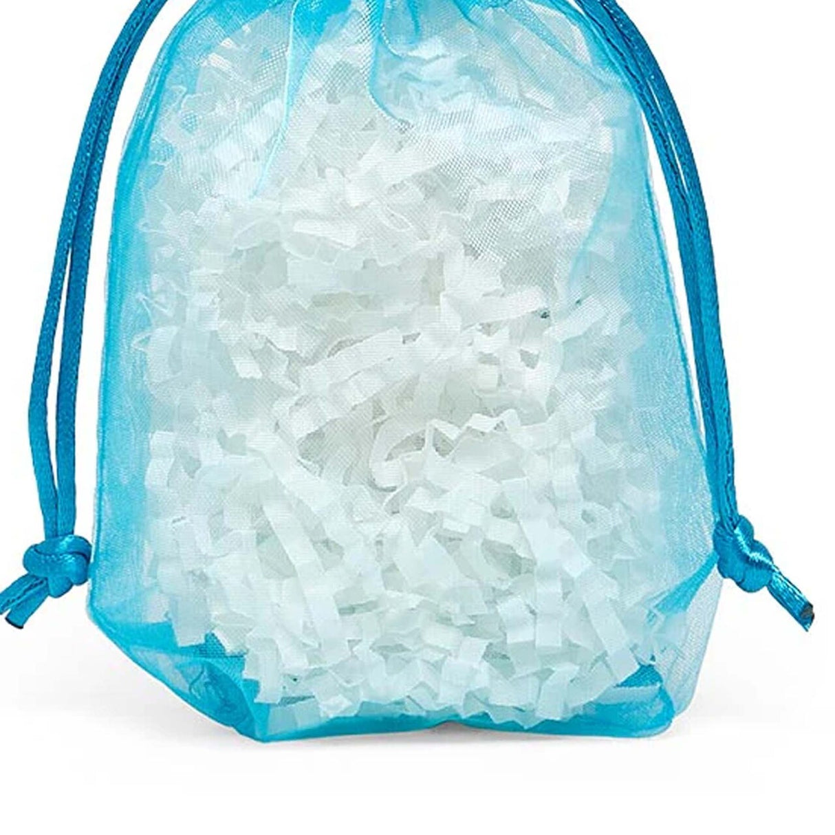 Flat Bottom Organza Bags 3 1/2''x1''x5 1/2'' for Wedding & Event Gifts