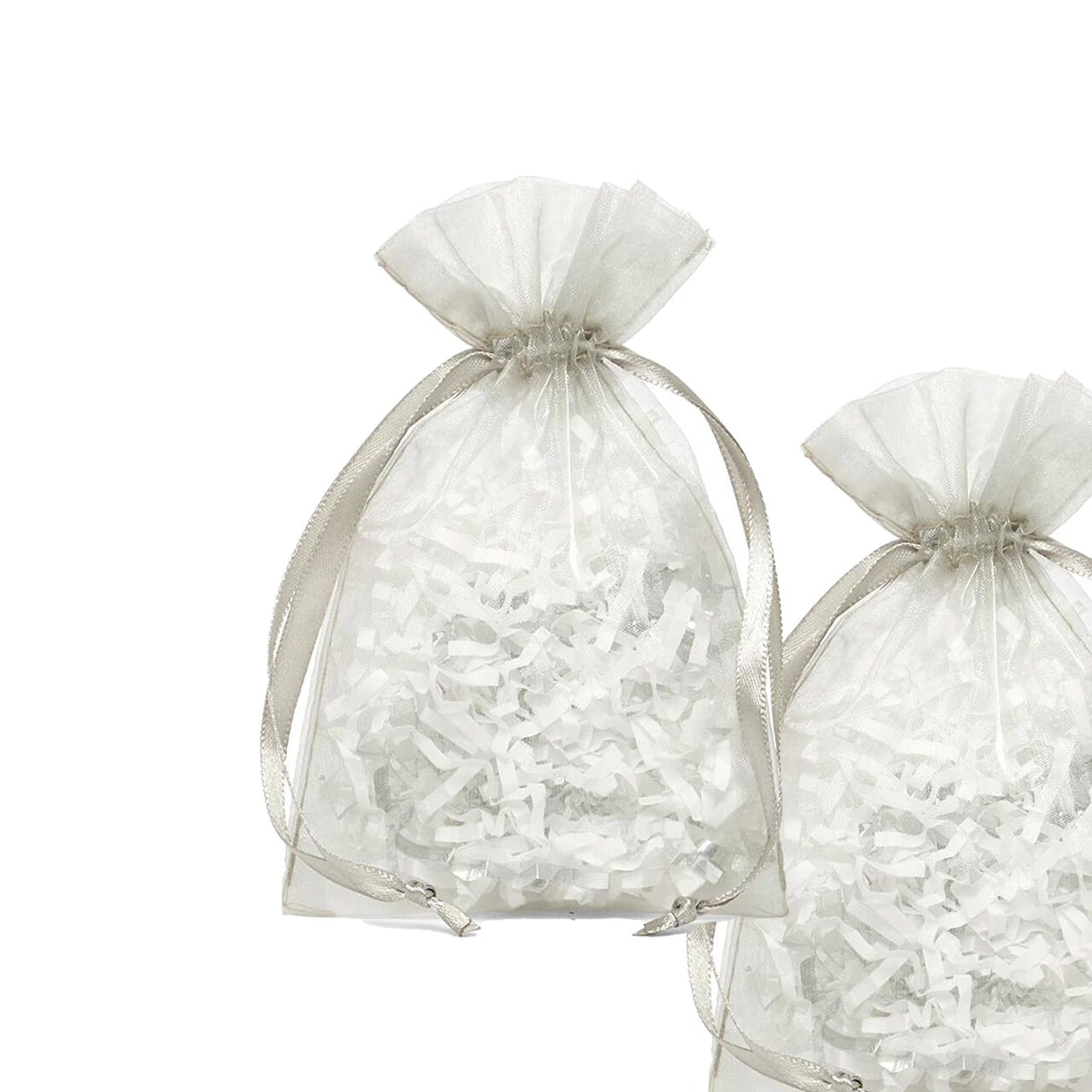 Elegant 2” x 3” Organza Bags Ideal for Gifts