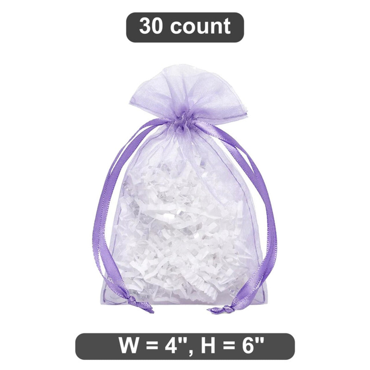 4” x 6” Organza Bags Simple and Elegant Wrapping