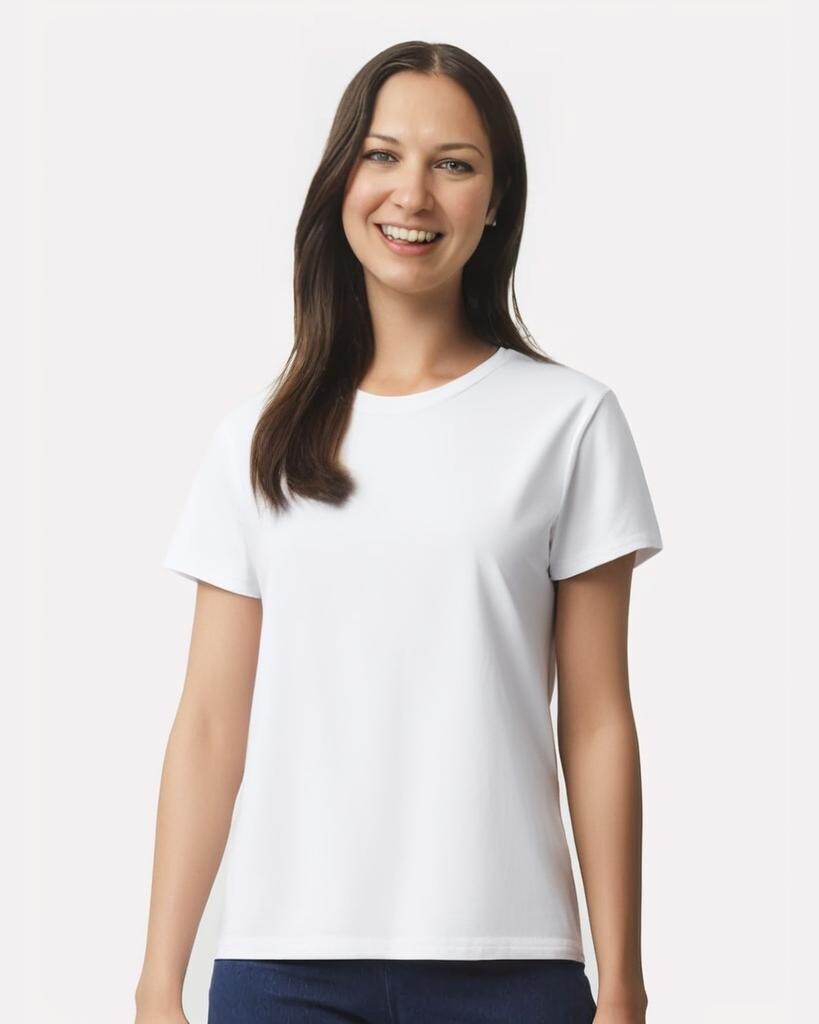 Gildan® Ultra Cotton Women’s Crewneck Short Sleeve T-Shirt