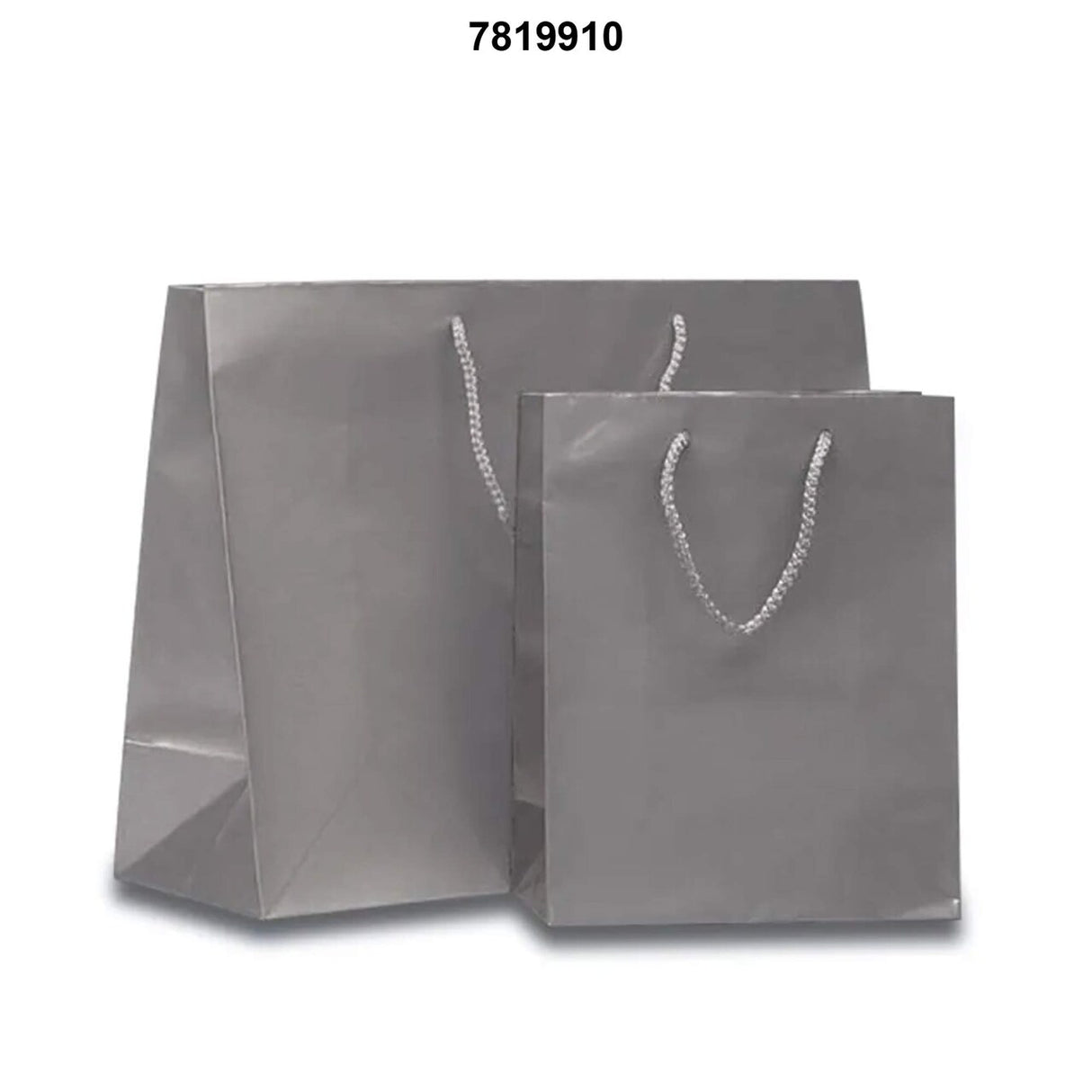 High-Gloss Mini Paper Totes 4 3/4'' x 2 3/4'' x 6 3/4'' for Stylish Gifts