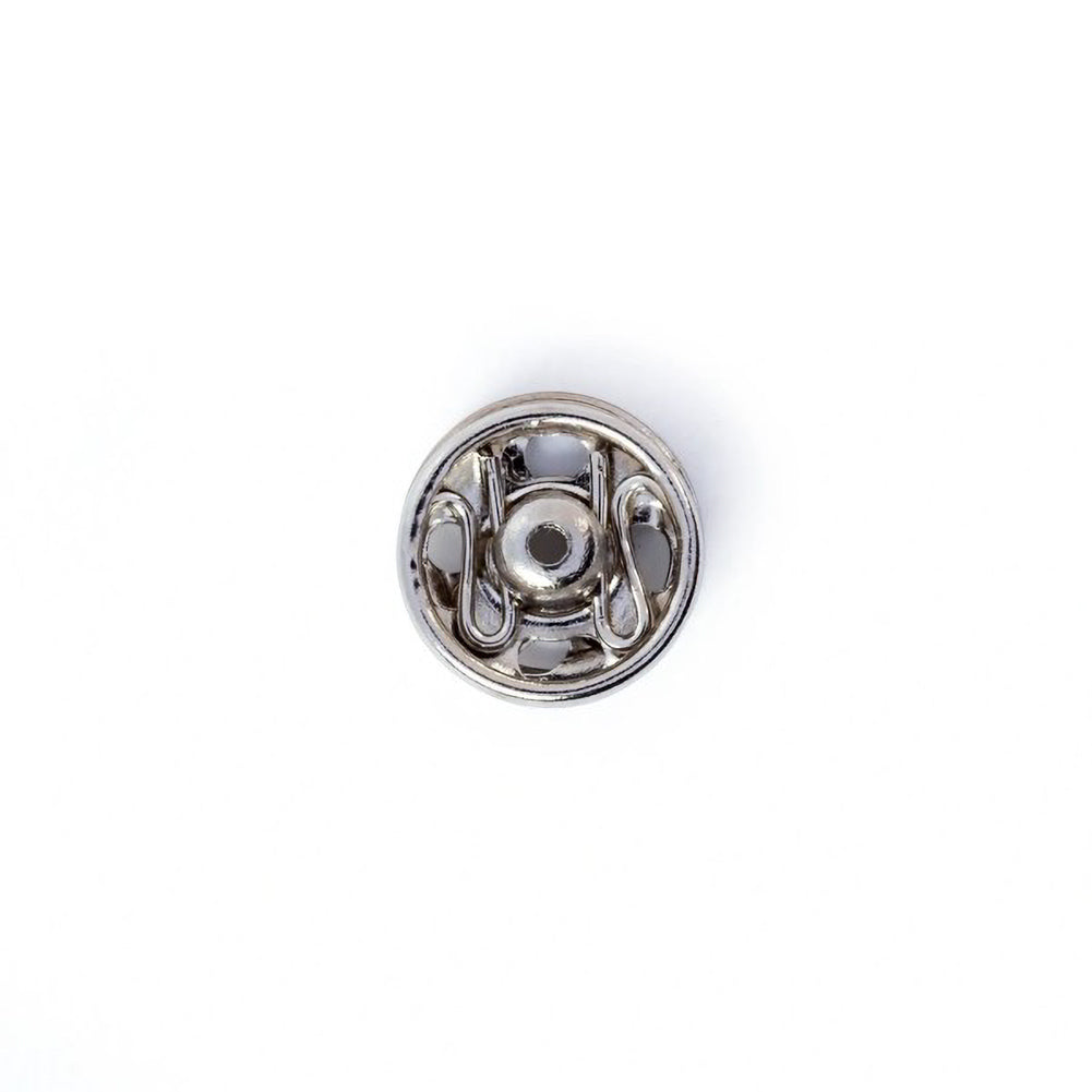 Prym Sew-On Snap Fasteners - Silver Brass 6mm - 12 ct