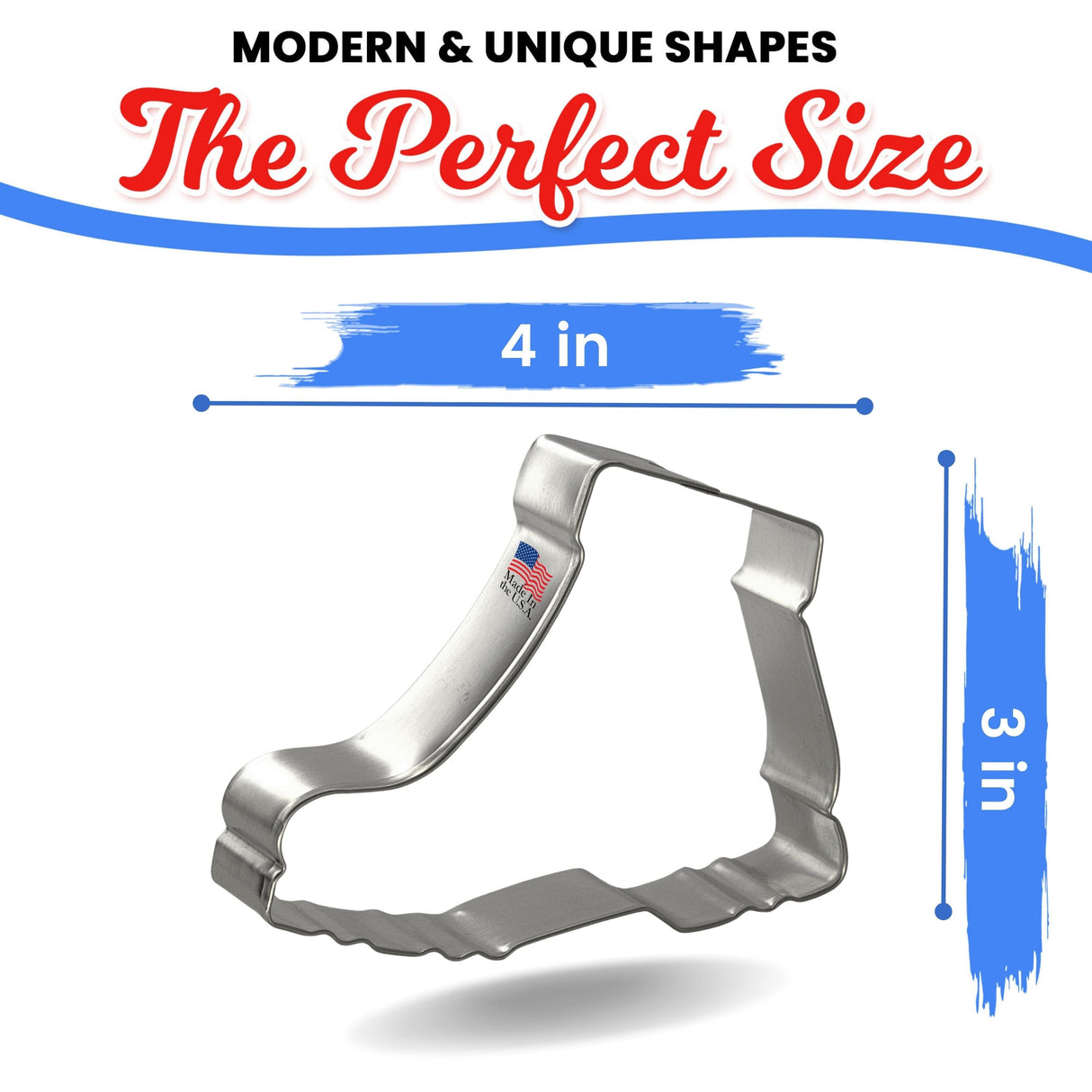 Hiking Boot Cookie Cutter 4" B1022