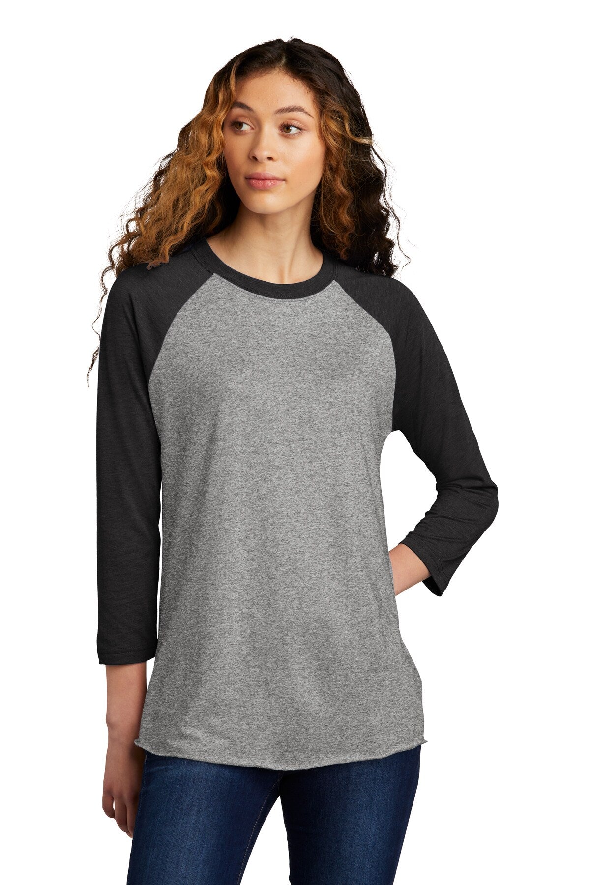 Next Level® Triblend Crewneck Three-Quarter Raglan T-Shirt