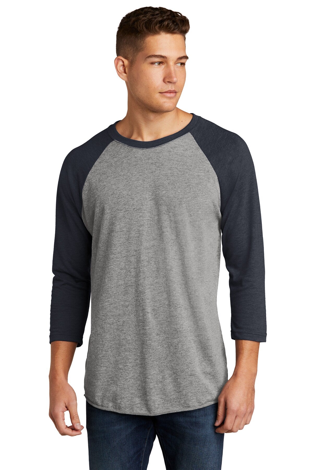 Next Level® Triblend Crewneck Three-Quarter Raglan T-Shirt