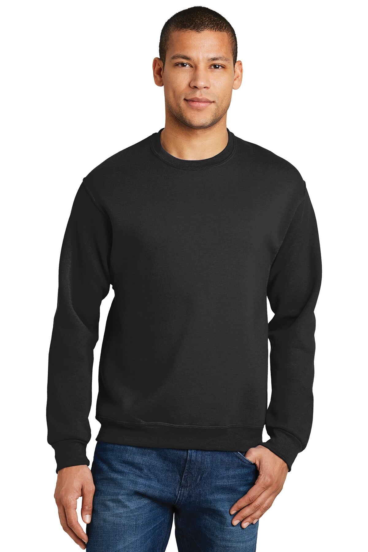 JERZEES® NuBlend Crewneck Long Sleeve Sweatshirt
