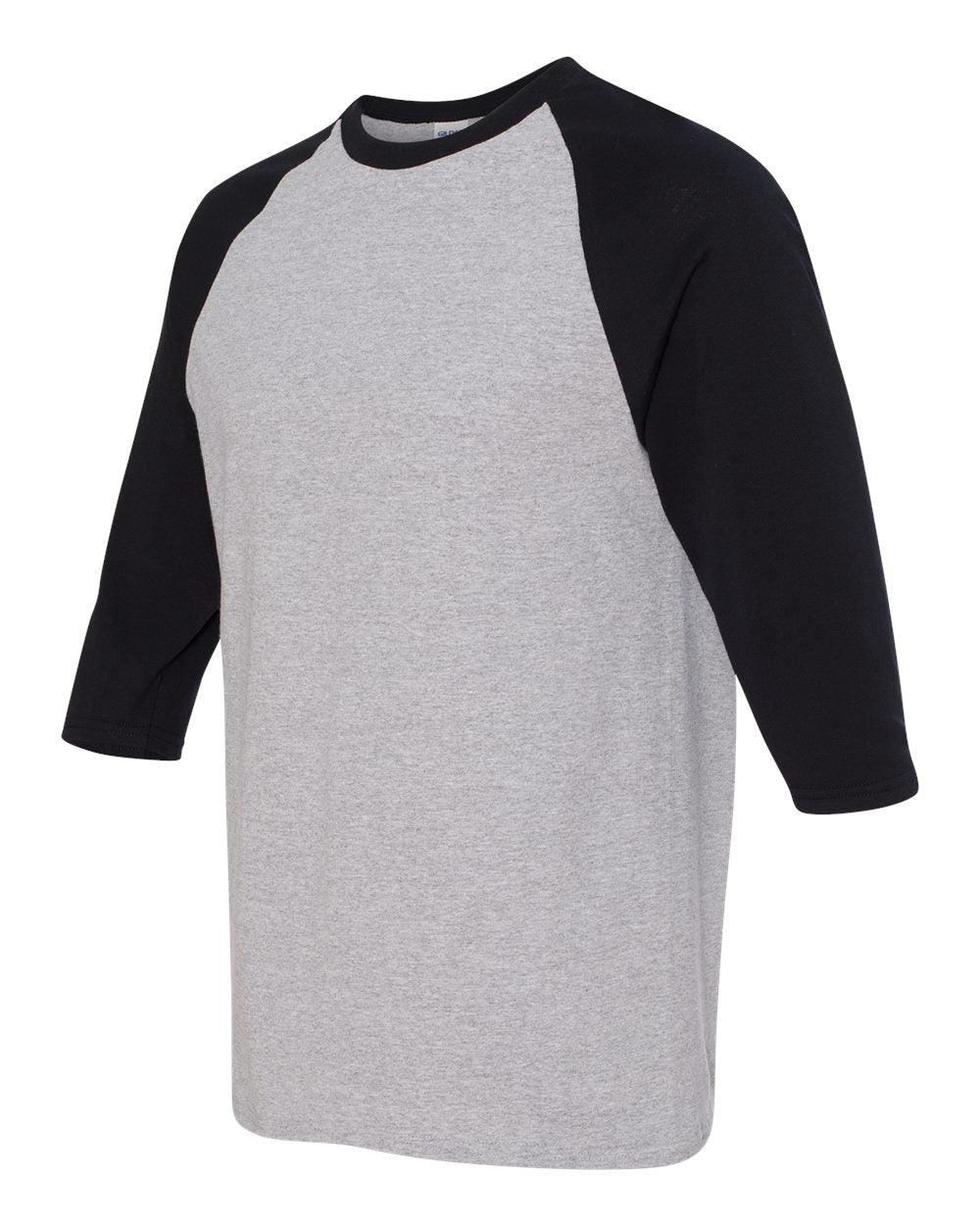 Gildan® Heavy Cotton Raglan Crewneck Three-Quarter Sleeve T-Shirt