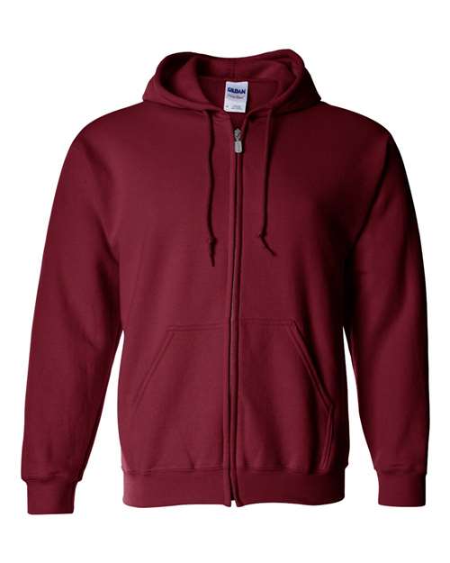 Gildan® Heavy Blend Full-Zip Long Sleeve Hooded Sweatshirt