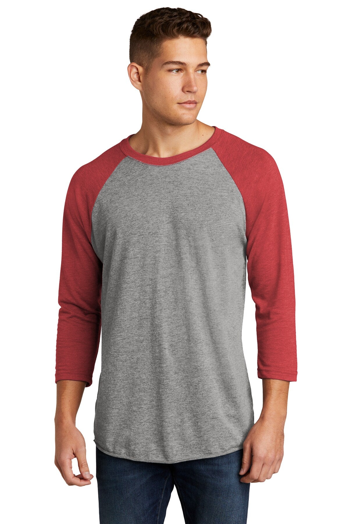 Next Level® Triblend Crewneck Three-Quarter Raglan T-Shirt