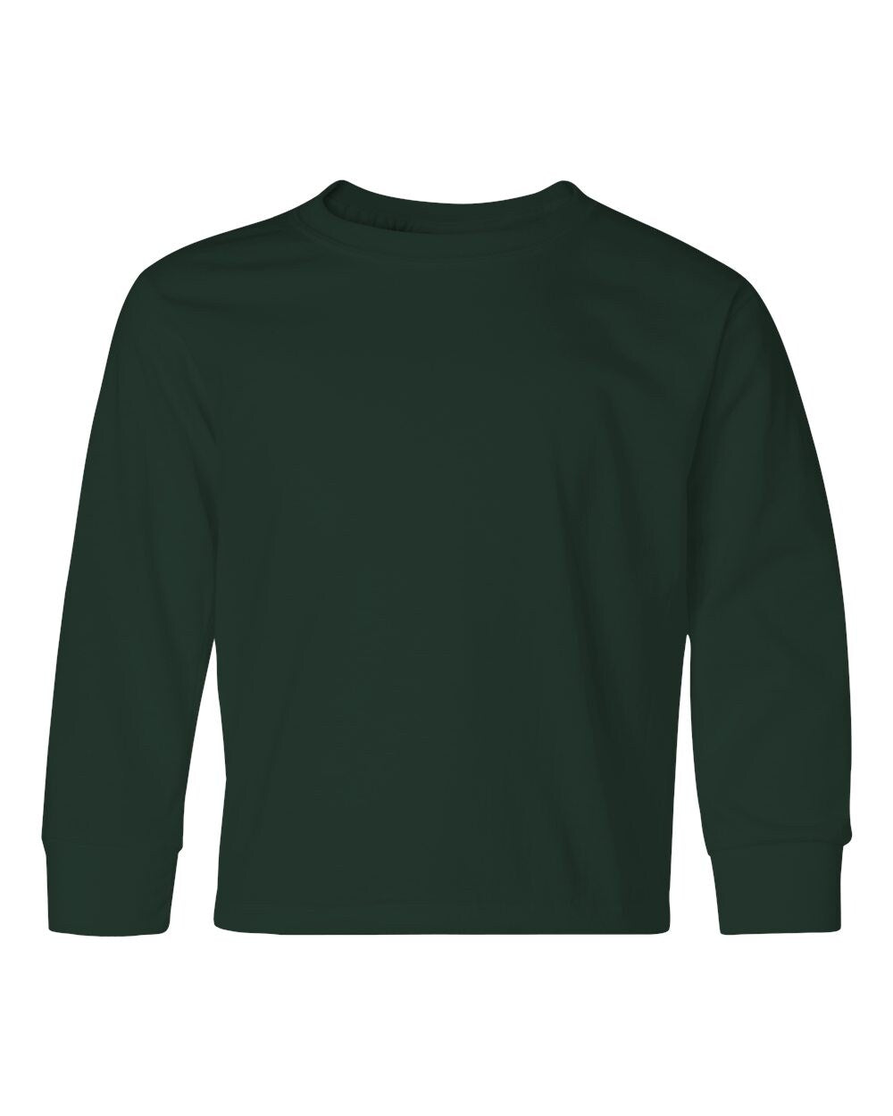 JERZEES® Dri-Power Youth Long Sleeve Crewneck T-Shirt