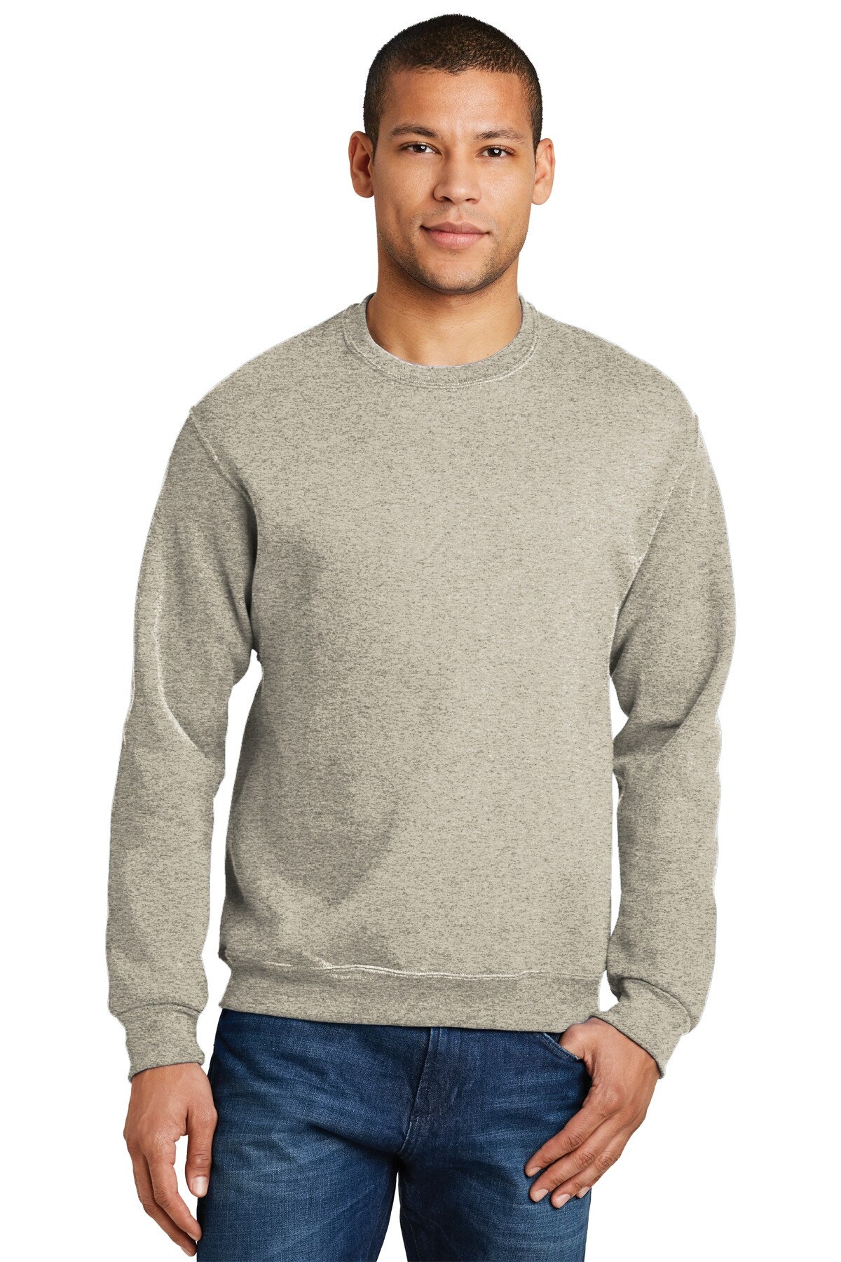 Jerzees® NuBlend Crewneck Long Sleeve Sweatshirt