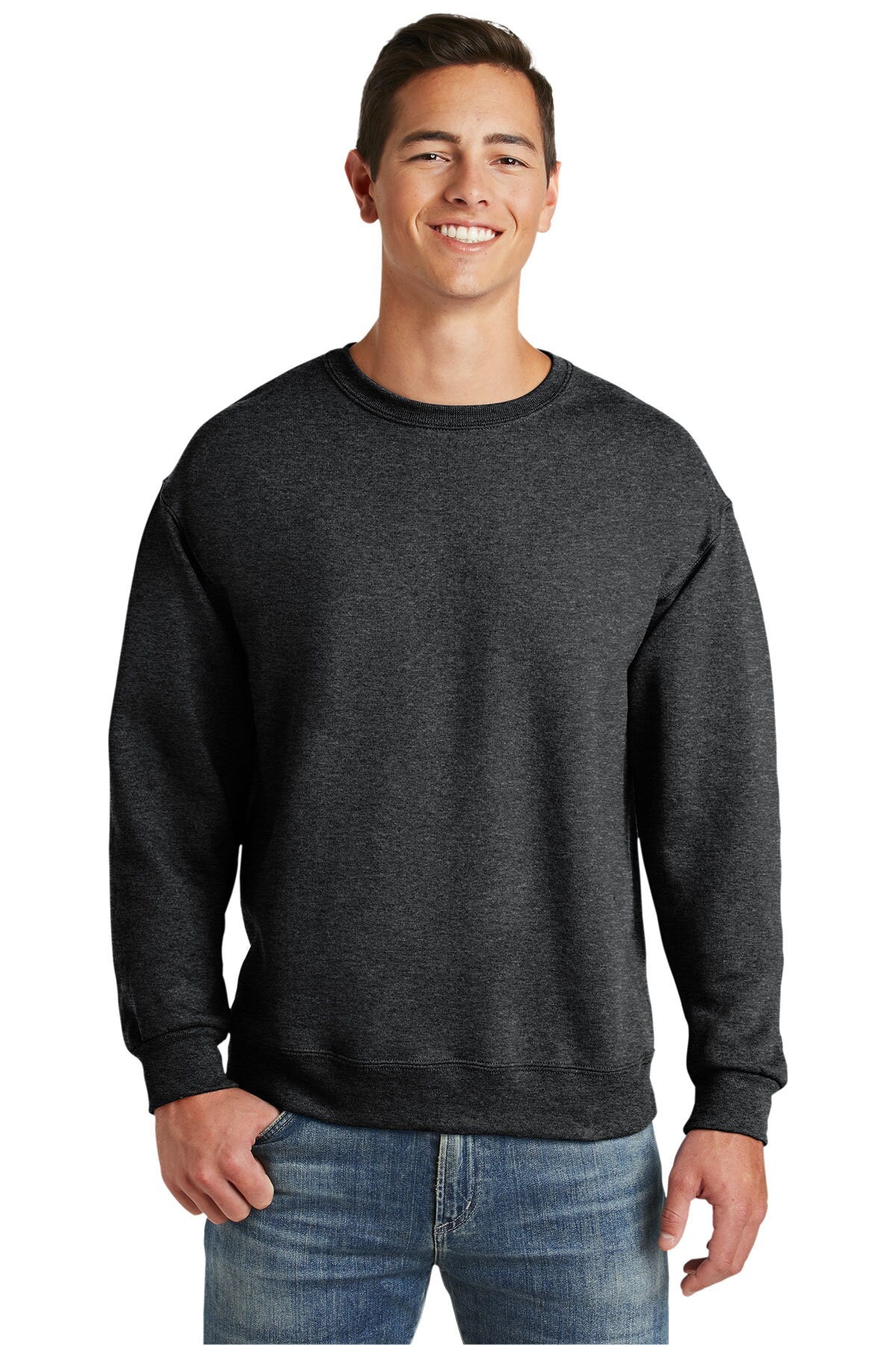 JERZEES® Super Sweats Nublend - Crewneck Sweatshirt For Adult
