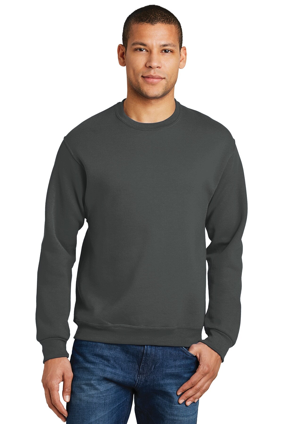 Jerzees® NuBlend Crewneck Long Sleeve Sweatshirt